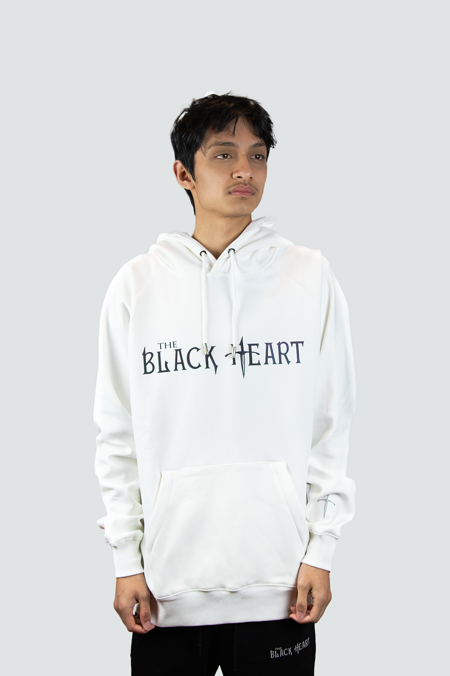 Velvet Fleece Pullover Hoodie With Zippered Pocket